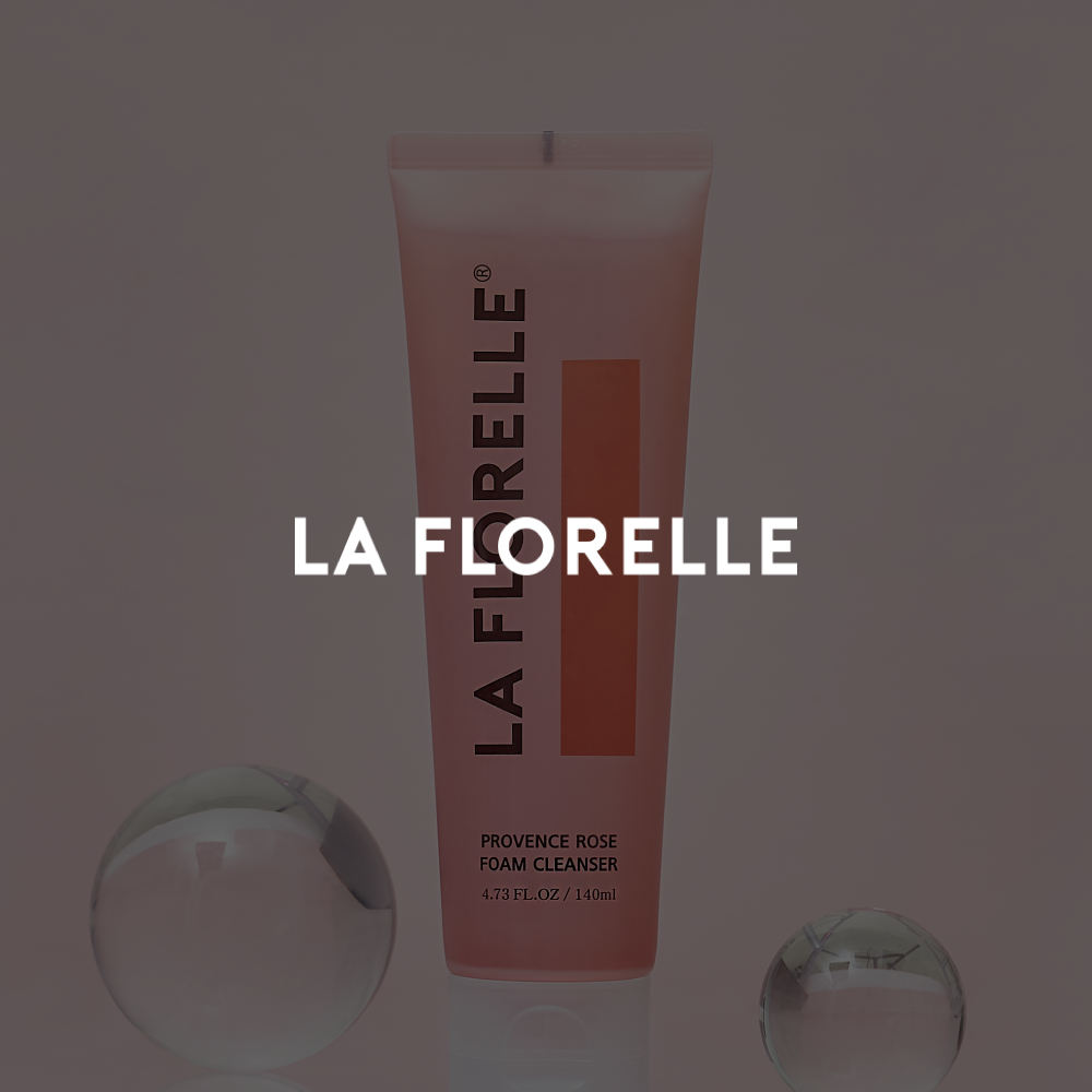 LA FLORELLE 패키지 디자인, 브랜딩, 제품 촬영, 뷰티 — 브이디렉터스 포트폴리오 1